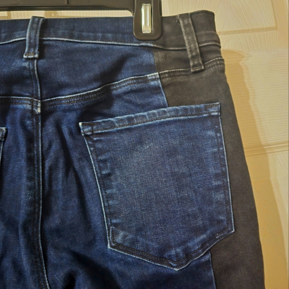 J Brand Maria High Rise Skinny Jeans in Duality, Two-Toned, Stretch, Sz 28, EUC! - Picture 10 of 13